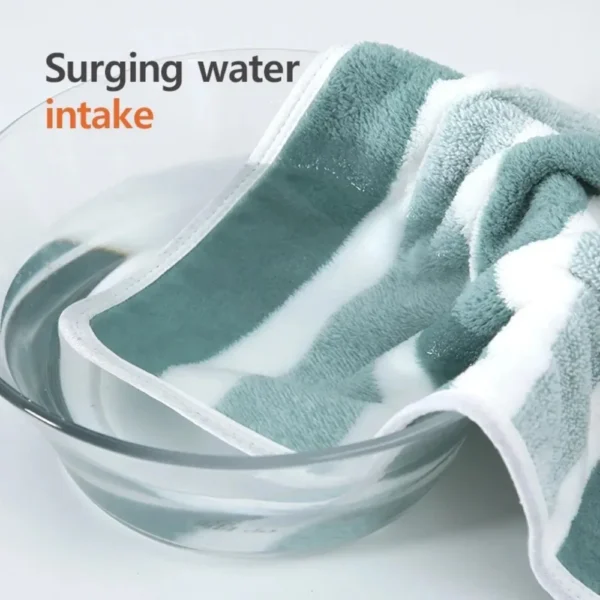 1 Pc Thickened Absorbent Bath Towel Soft Face Towel for Home - Image 5