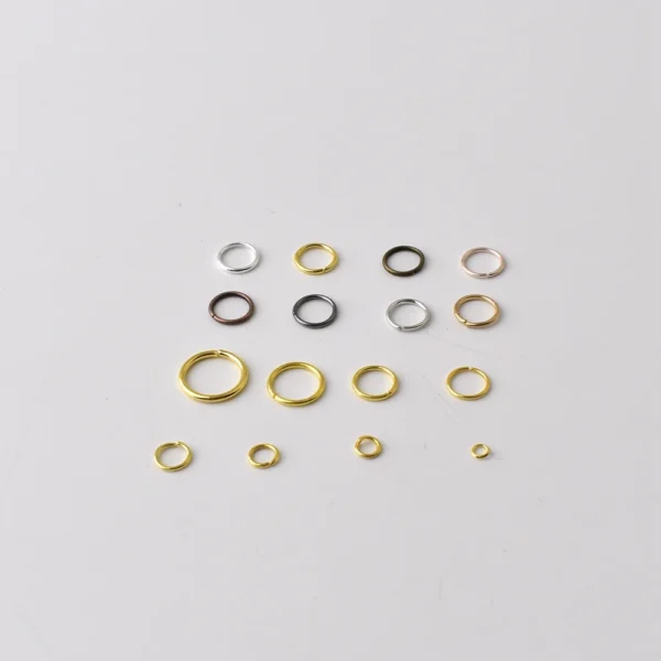 100-200Pcs/Lot 3-8mm Single Loop Open Jump Rings Split Rings Connectors For Jewelry Making Supplies Diy Handmade Accessories - Image 6