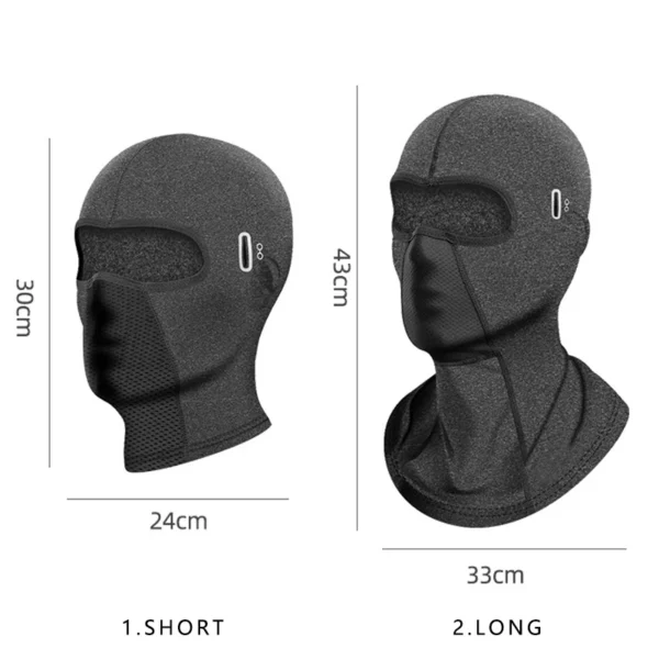 Winter Warm Cycling Cap for Men Bicycle Motorcycle Balaclava Windproof Sports Scarf Velvet Bike Face Cover Women Hiking Ski Hat - Image 4