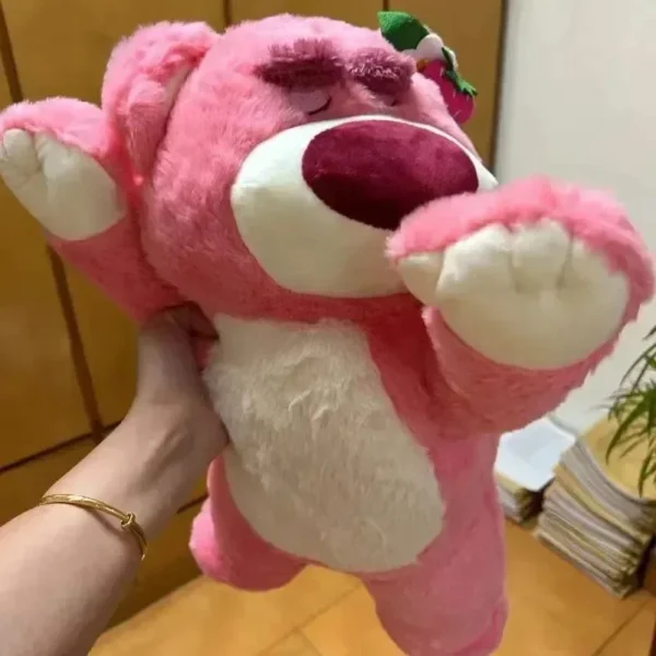 Disney Toy Story Lotso Cute Bear Strawberry Sofa Plush Pillow Stuffed Toys Children Girls Friends Festivals Birthday Gift 90cm - Image 5