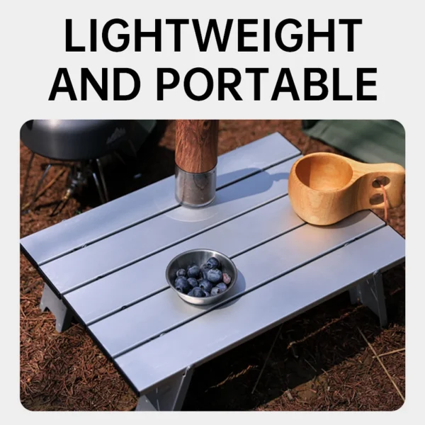 Outdoor Ultra Lightweight Portable Mini Folding Table Ultra Small Leisure Table Tent Camping Table Coffee Table Tea Table - Image 2