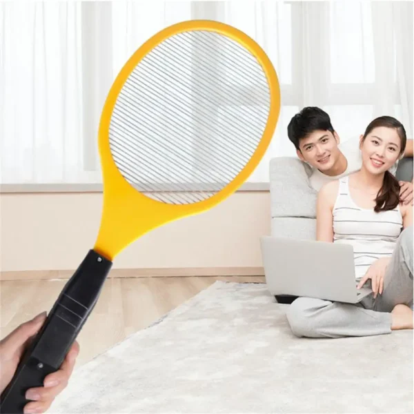 1/2/4PCS Mosquito Electric Racket Fly Swatter Fryer Flies Cordless Battery Power Bug Zapper Insects Kills Night Baby Sleep - Image 5