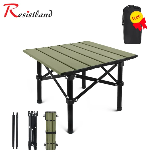 NH Same Quality Camping Small Table 50 KGS Bearing Portable Coffee Table Folding Mini Table for Outdoor Fishing Picnic