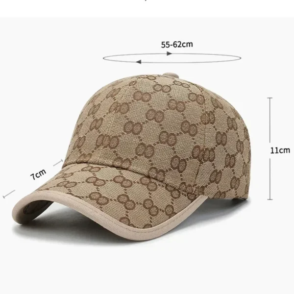 Retro Women Men Printed Baseball Cap Classic Girls Boys Hip Hop Sunshade Hat Spring Summer Adjustable Sports Caps - Image 2