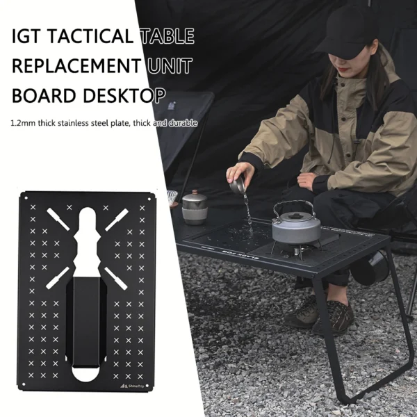 Detachable Spider Stove Special Table Board Stainless Steel Table Plate Flexible Combination Drain Basket for IGT Series - Image 3