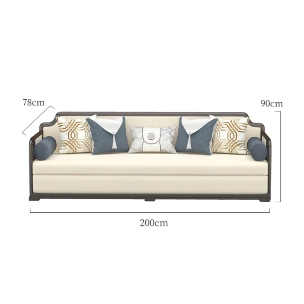 Designer Minimalist Living Room Sofa Set Fabric Modular Relaxing Cozy Simple Sofa Set Modern Nordic Divani Home Furniture - Image 5