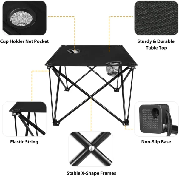 Portable Camping Table Folding Tourist Tables Camping Outdoor Ultralight Storage Tourist Desk for Traveling Picnicking BBQ ????? - Image 5