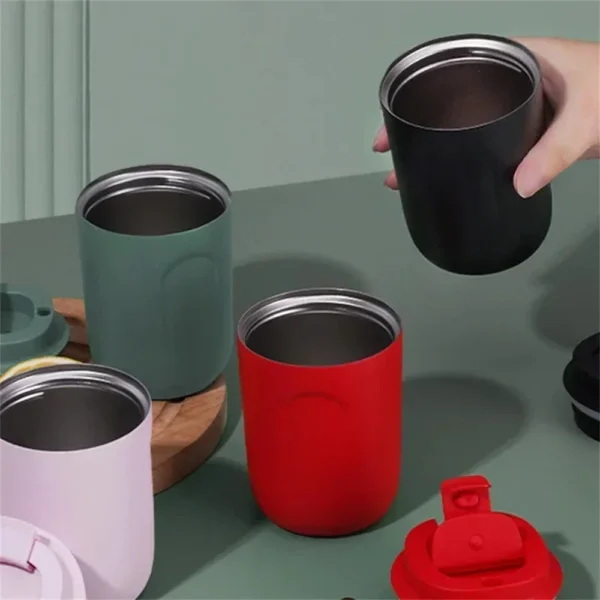 Mini Thermos Bottle Coffee Mug Stainless Steel Cup Thermal Leakproof Vacuum Flask Double Wall Tumbler Insulated Travle Drinkware - Image 3