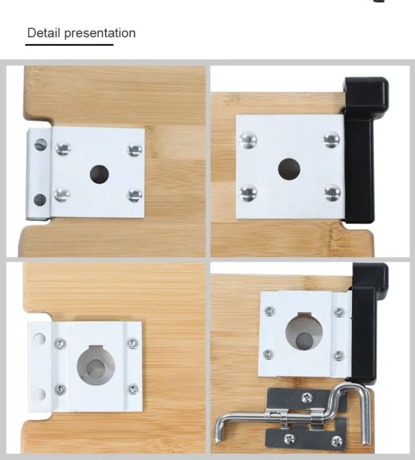 Tryhomy Camping IGT Table Extension Plate Portable Bamboo Board IGT Table Top For Picnic Dining Outdoor Kitchen Supplier - Image 4