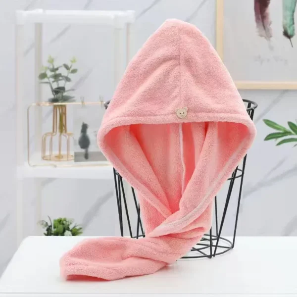 Dry Hair Cap Sports Towel Fiber Super Fine Adult Bath Towel Towels Bathroom Soft Turban for Hair Drying Miss Serviettes Face Wet - Image 6