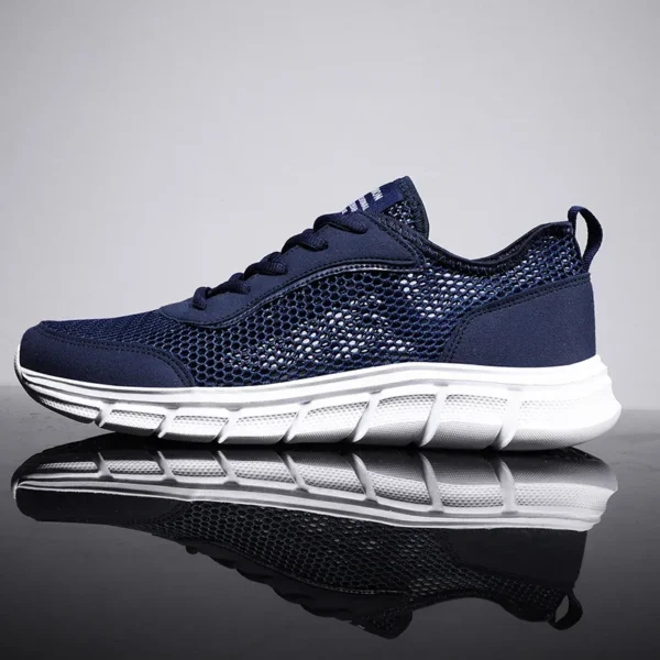 Summer Mesh Shoes Men Sneakers Breathable Light Men's Casual Shoes Lace-Up Walking Footwear Tenis Masculino Zapatillas Hombre - Image 4