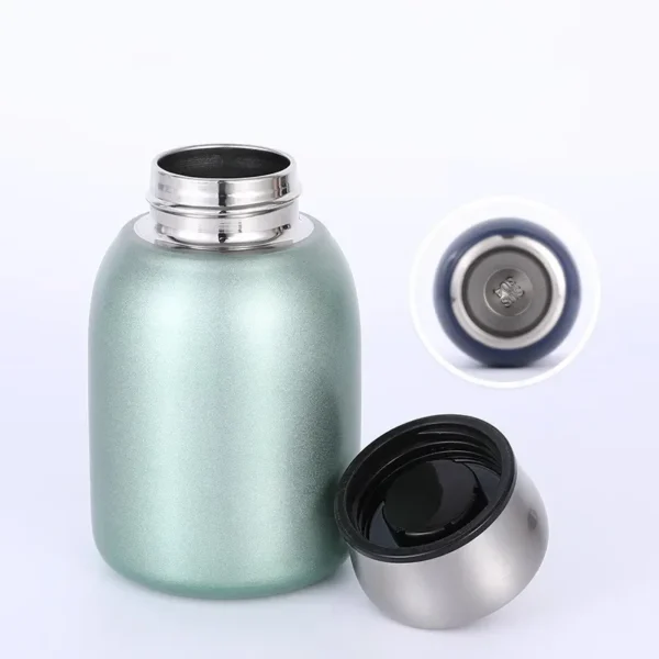 Mini Portable 300ml fashion thermos flask small capacity simple potbelly thermos cup - Image 4