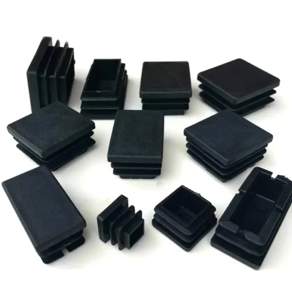 10pcs Plastic pipe inner plug Dust cover square Steel tube Blanking End Cap Bung For ladder Furniture chair table Leg Protector - Image 5