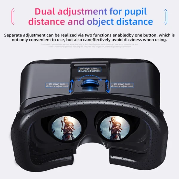 VR Glasses 3D Virtual Reality Headset Helmet For Phone Lenses Goggles Devices Viar Smart Smartphones Controller Cell Game Viewer - Image 6