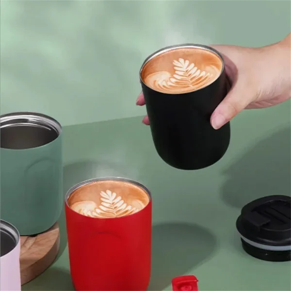 Mini Thermos Bottle Coffee Mug Stainless Steel Cup Thermal Leakproof Vacuum Flask Double Wall Tumbler Insulated Travle Drinkware - Image 4