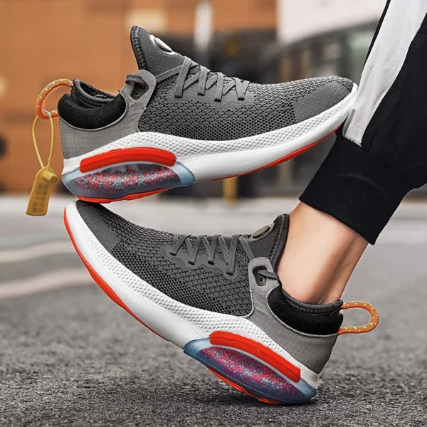 Couple Running Shoes Summer Mesh Breathable Lightweight Sports Shoes Outdoor Walking Flat Casual Sneakers for Men and Women - Image 5