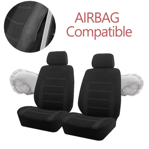 AUTO PLUS Universal Fabric Car Seat Covers Fit For Most Car SUV Truck Van Car Accessories Interior Seat Covers Car - Image 3