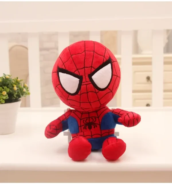 NEW 27cm Man Spidermaned Plush Toys Movie Dolls Marvel Avengers Soft Stuffed Hero Captain America Iron Christmas Gifts for Kids