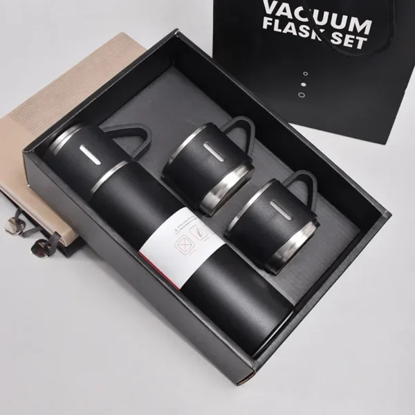 500ML 304 Stainless Steel Vacuum Insulated Bottle Gift Set Office Business Style Coffee Mug Thermos Bottle Portable Flask Carafe - Image 6