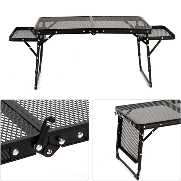 Camping Folding Table Outdoor Lightweight Folding Table Portable Picnic Garden Table Easy To Install Light Stable Dining Table - Image 3