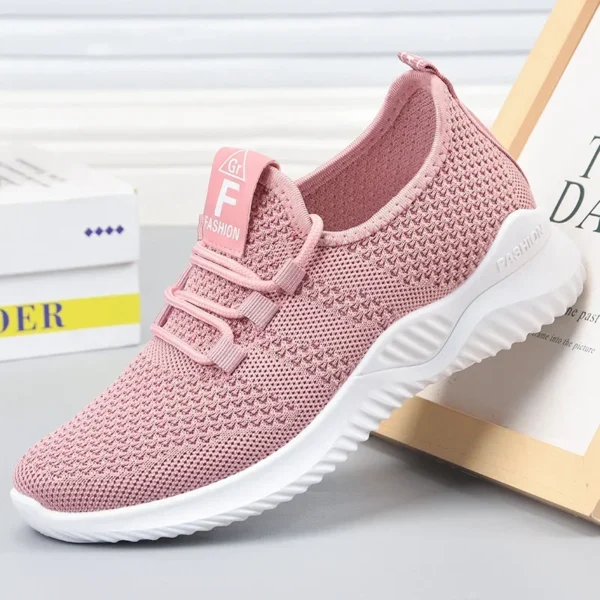 2023 Women's Casual Sneakers Summer Comfortable Breathable Platform Shoes Fashion Women Versatile Lace-up Shoe ?ܧ?????ӧܧ? ?ا֧ߧ?ܧڧ? - Image 3