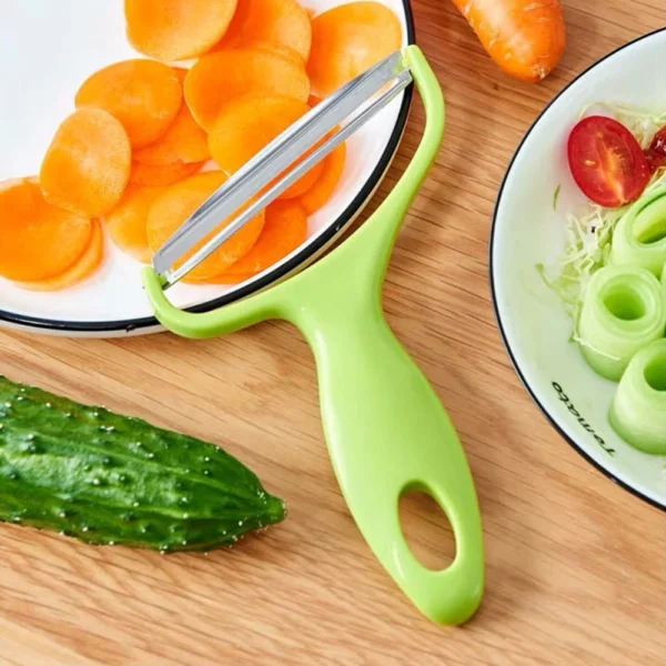 Peeler Vegetables Fruit Stainless Steel Cabbage Graters Salad Potato Slicer Kitchen Accessories Cooking Tools Wide Mouth - Image 4