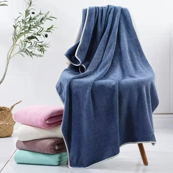 Home Bath Towel for Body Soft Towel for Gym Sports Shower Robe for Spa Beath