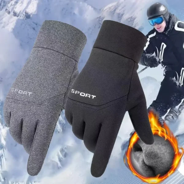 Winter Biker Gloves For Men Women Motorcycle Touchscreen Waterproof Warm Windproof Gloves Cycling Snowboard Driving Ski Sports - Image 2