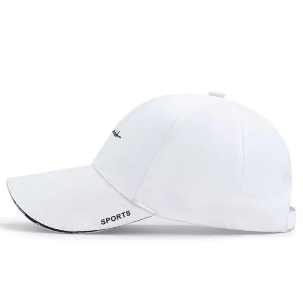 Hat Women's Korean Version Letter Embroidery Cap Baseball Cap Internet Celebrity Sports Breathable Hat Sun Hat - Image 3