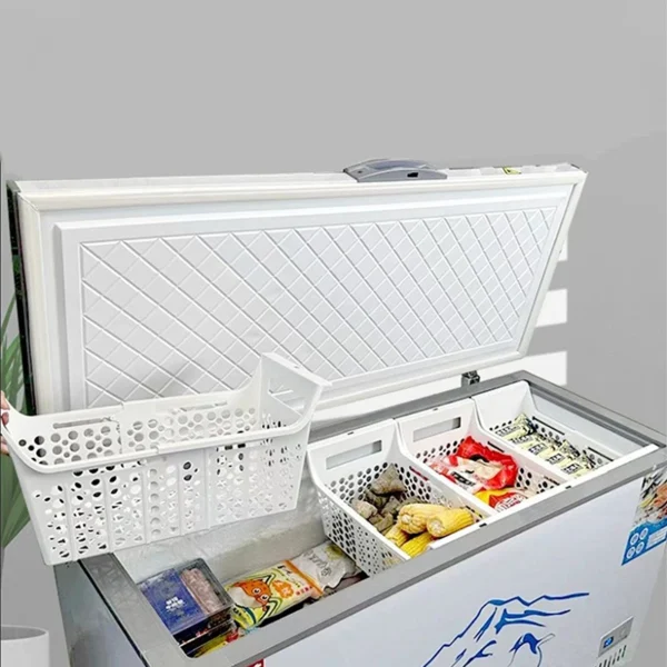 1Pc Basket Odorless Chest Freezer Storage Rack Heavy Load Refrigerator Storage Organizer Kitchen Accessories - Image 2