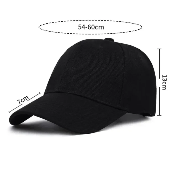 Solid Color Twill Plain Soft Top  Acrylic Sports Cap Dad Hats Adjustable Blank Custom Unstructured Baseball - Image 2