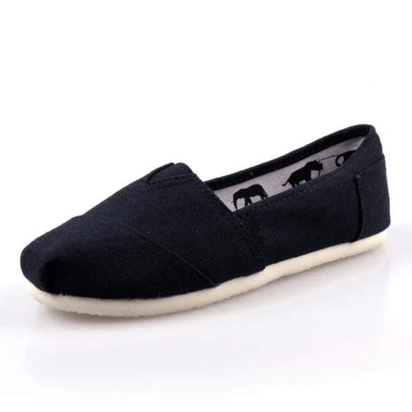 2024 Summer Blue Loafers Men Classic Canvas Flats Shoes Women Comfortable Breathable Men Casual Shoes Slip-on Espadrilles - Image 6