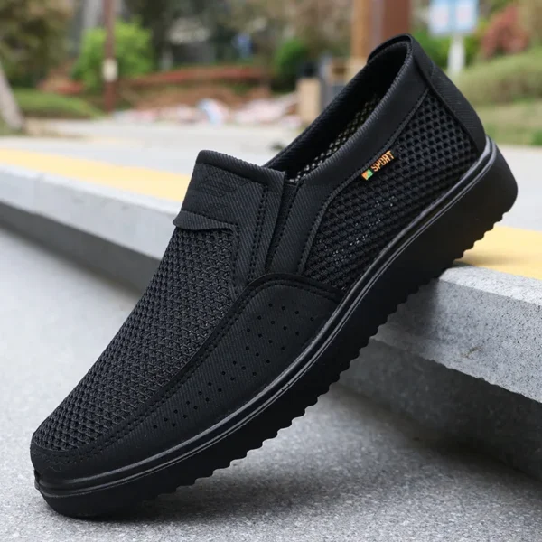 Comfortable Men Casual Shoes Breathable Mesh Summer Men Shoes New Non-slip Lightweight Shoes for Men - Image 3