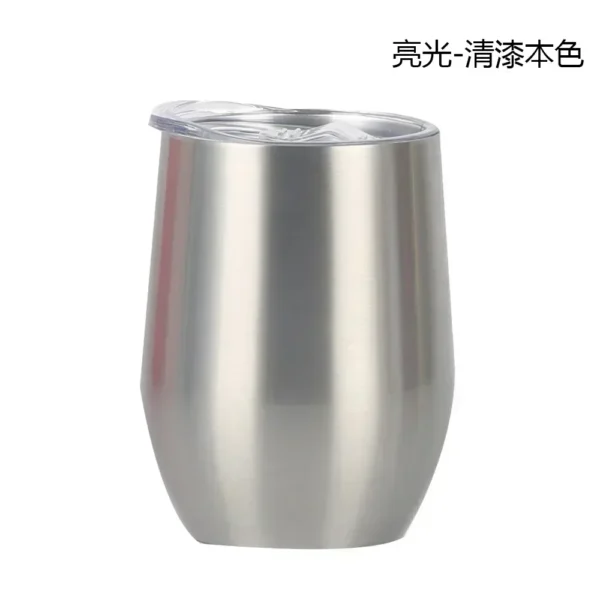 Eggshell Cup Plastic Sprayed 304 Stainless Steel Red Wine Mug Keep Cold Egg Cup Insulated Mug Coffee Mug - Image 6